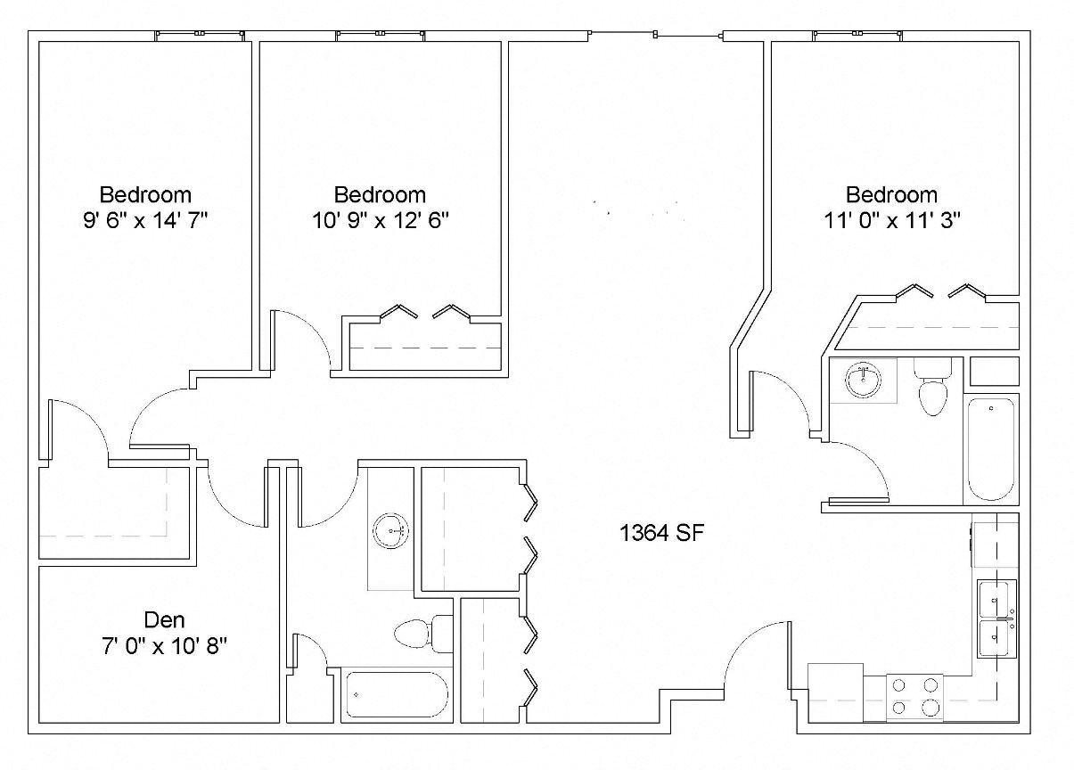 4278 University Avenue 1-4 Beds Apartment for Rent - Photo Gallery 17